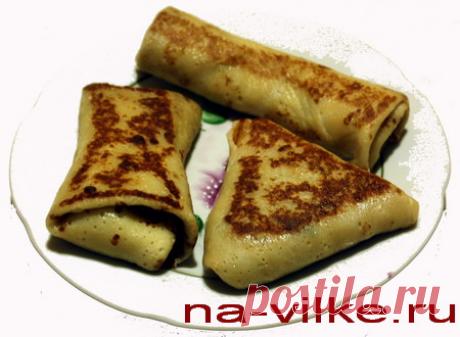 Как заворачивать блины с начинкой разными способами