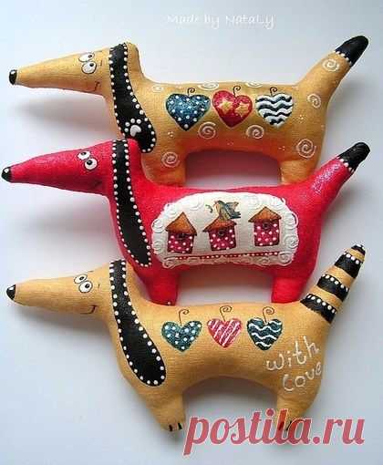 КОФЕЙНЫЕ СОБАЧКИ К НОВОМУ ГОДУ.