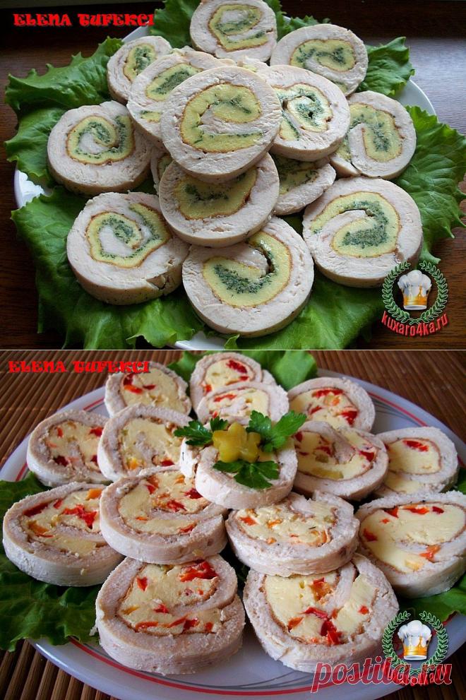 Закуска «Куриные крутики» (МК от Елены).