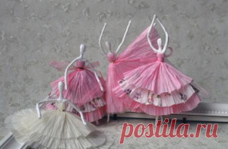 Как сделать подарок на 8 марта. Куклы из бумаги своими руками. | ИГРУШКИ СВОИМИ РУКАМИ