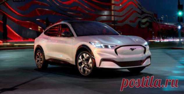 Ford анонсировал электрокар Mustang Mach-E . Тут забавно !!!