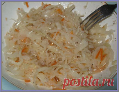 Хрустящая капуста (рецеты - заготовки)