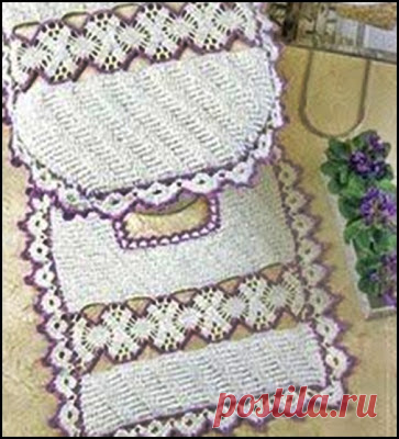 TEJIDOS A CROCHET - GANCHILLO - PATRONES: ALFOMBRAS=TAPETES