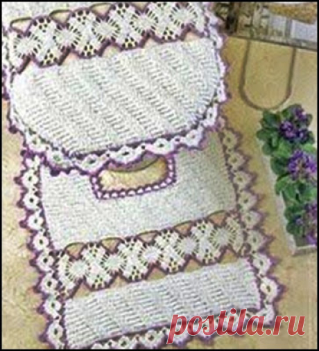 TEJIDOS A CROCHET - GANCHILLO - PATRONES: ALFOMBRAS=TAPETES