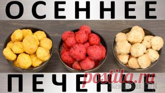 Осеннее печенье: почти бесплатное, разноцветное и почти полезное Здравствуйте, товарищи Кулинары! Как удачно совпало, что этот рецепт мы выпускаем 1 сентября (мы не специально, так получилось, у нас всё спонтанно) - как оду осени и урожаю! :) В суть его замешаны пл...