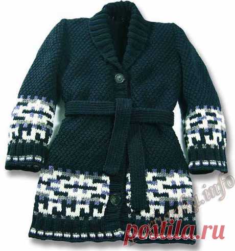 Пальто (д) 25*18 Anny Blatt HS №3428