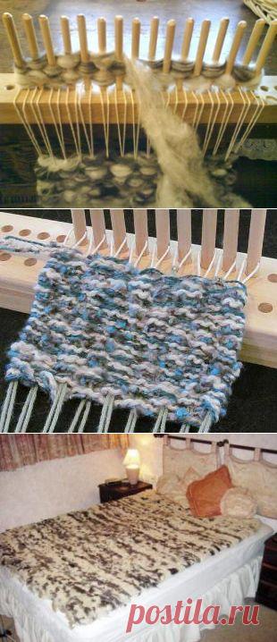 Ткачество на колышках..