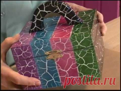 Maleta Craquelada - YouTube