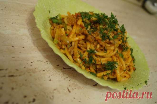 Макароны по-флотски с томатами - Простые рецепты Овкусе.ру