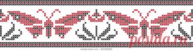 Imágenes similares, fotos y vectores de stock sobre Embroidered pattern on transparent background; 407583835 | Shutterstock