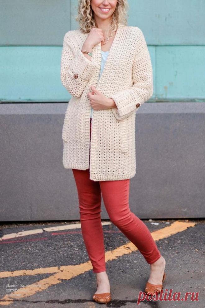 Жакеты крючком. Идеи для вязания | Красивое и интересное вязание | Яндекс Дзен
