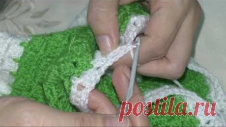 МК ЖИЛЕТА КРЮЧКОМ. ОБВЯЗКА РУКАВА - ЗАКЛЮЧИТЕЛЬНАЯ ЧАСТЬ