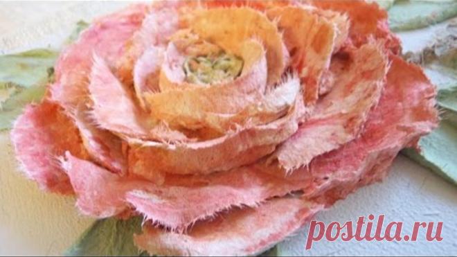 Рельефная живопись декоративной штукатуркой. Работа мастихином.