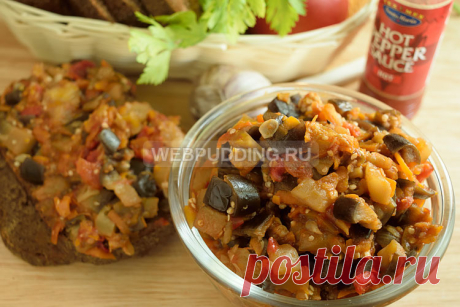Икра из баклажанов и кабачков | Webpudding.ru