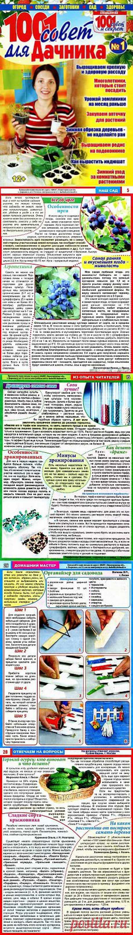 1001 совет для дачника №1 2014.
