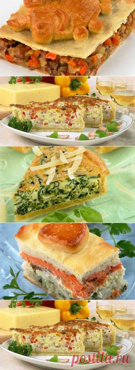 Рецепты вкусных пирогов для семейного обеда.