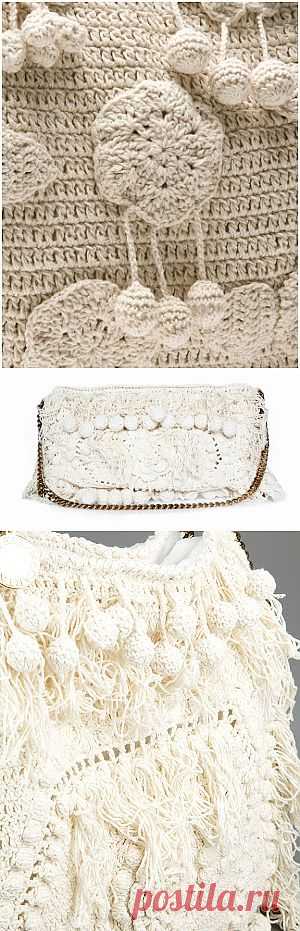 Olgaknits. Вязание на спицах и крючком!: Stella Mccartney - потрясающие сумочки 2012.