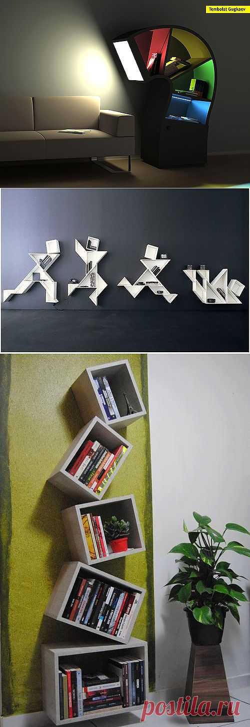Еще одна подборка креативных полок (Читай-город) / Мебель / Модный сайт о стильной переделке одежды и интерьера