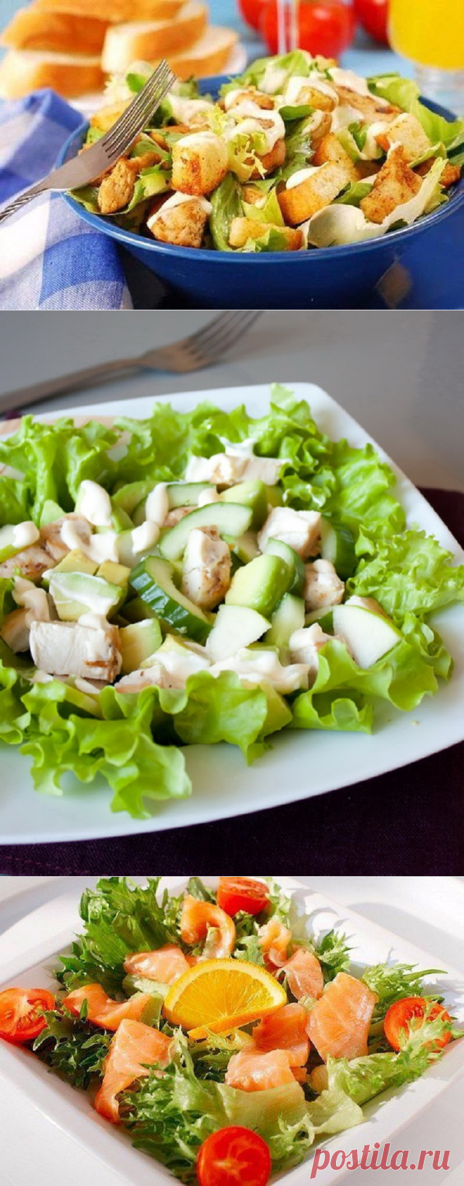 8 лучших рецептов салатов без содержания майонеза. Вкусно и полезно одновременно!