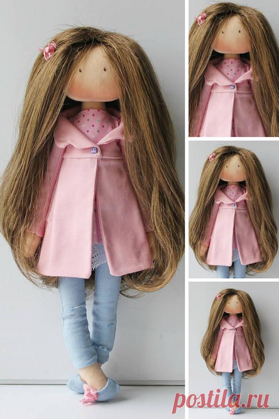 Art doll Puppen Gift for her Soft doll Rag doll Tilda doll