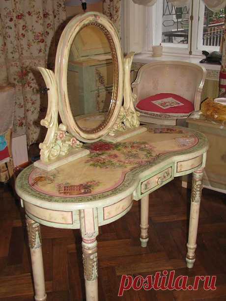 Декор столика..