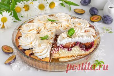 Пирог со сливами - рецепт