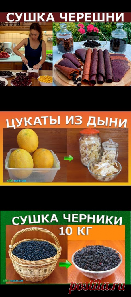 сушим овощи | Прохорова Елена | Рецепты простой и вкусной еды на Постиле