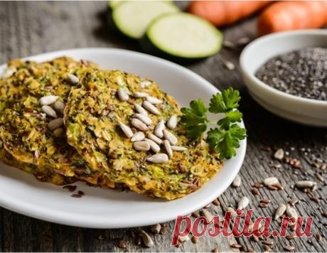 Котлеты из кабачков с овсяными хлопьями - рецепт приготовления с фото от Maggi.ru