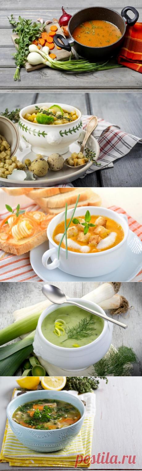Простые и вкусные супы для весны