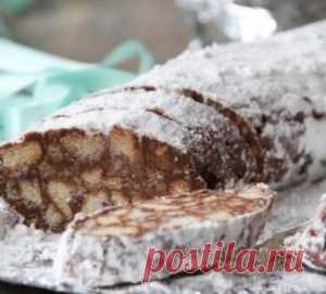 Вкус детства: 3 рецепта шоколадной колбасы