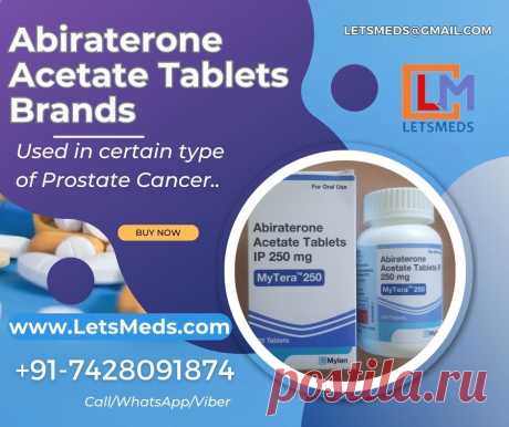 &quot;Looking to Buy Abiraterone Tablets 500mg UAE? Let LetsMeds Pharmacy be your trusted source. Our online pharmacy offers high-quality Abiraterone Acetate tablets, Get convenient, reliable service and competitive prices when you purchase from us. Order now!&quot;