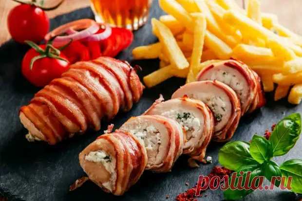 Аппетитные рулетики из куриной грудки – отличная закуска или основное блюдо - Дизайн и дом - 15 ноября - 43932171856 - Медиаплатформа МирТесен