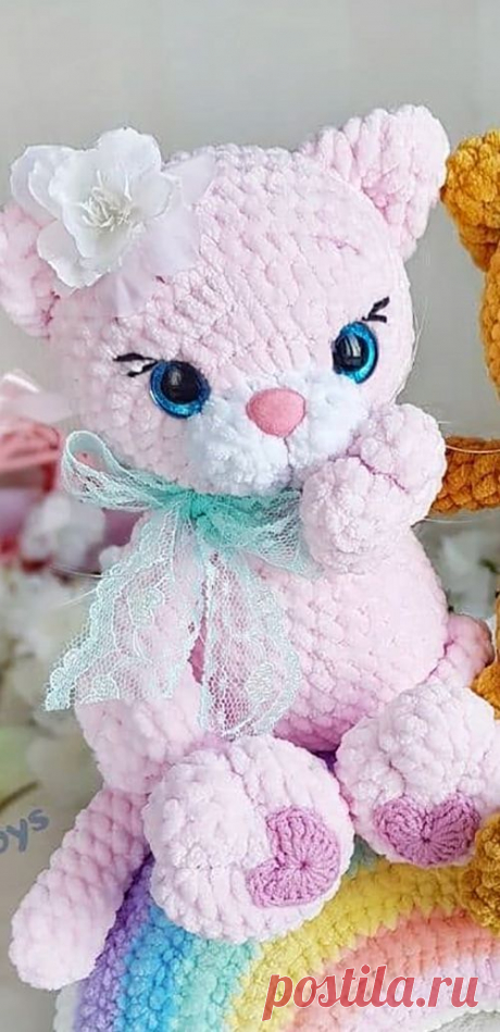 Котики крючком
