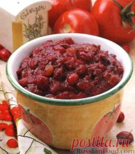 Рецепт: Клюквенно-томатный соус на RussianFood.com