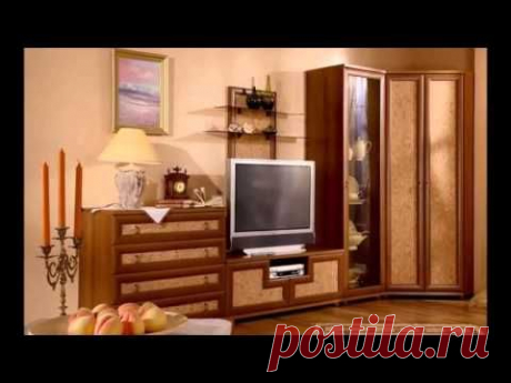 Мебельные стенки с угловым шкафом - YouTube