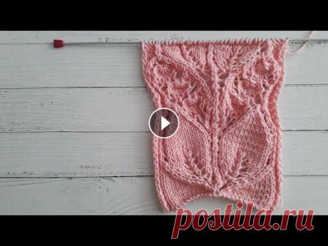 Узор спицами Ландыши, подробное описание

вязание спицами джемпера с рукавом реглан