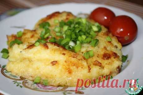 Свиная шейка в панировке из картофеля Кулинарный рецепт