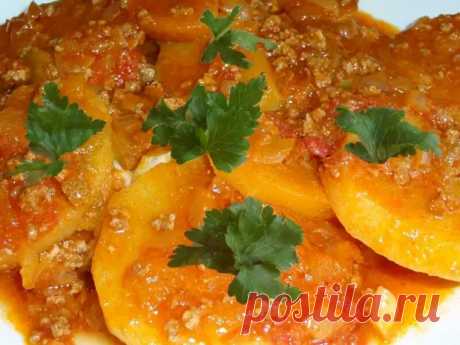 Болоньезе по-турецки с картошкой "Отуртума" - Вкусно с Любовью - 12 декабря - 43817072613 - Медиаплатформа МирТесен