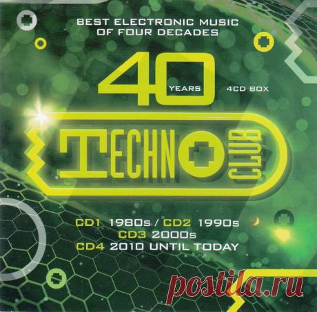VA - 40 Years Techno Club (4CD Box) (2025) 320kbps / FLAC