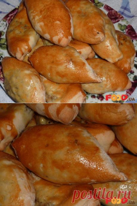 Пирожки печёные с сердцем, печенью и лёгкими