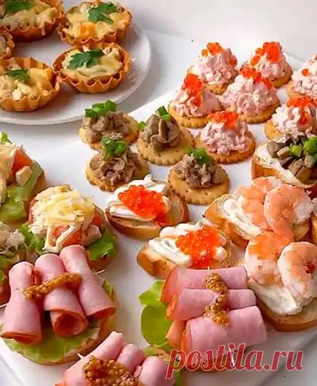 Готовим простые закуски на праздник