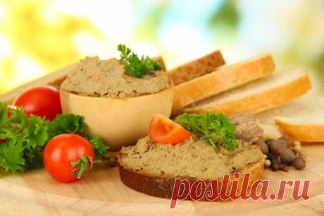 Паштет из куриной печени с грибами - Рецепты. Кулинарные рецепты блюд с фото - рецепты салатов, первые и вторые блюда, рецепты выпечки, десерты и закуски - IVONA - bigmir)net - IVONA