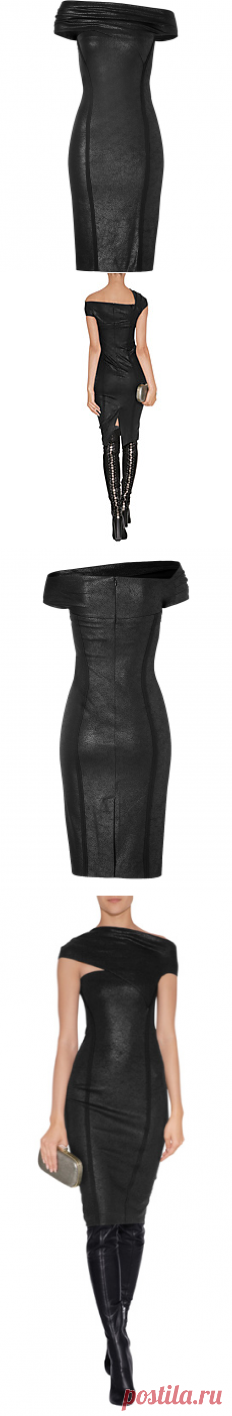 Dress in Black from DONNA KARAN NEW YORK | Luxury fashion online | STYLEBOP.com