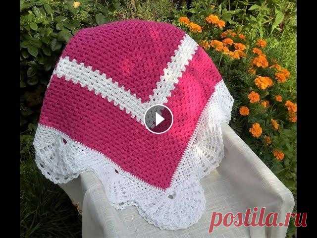 Детский плед крючком "Малиновое облако"_1_Plaid crochet "Crimson cloud" #вязание #пледкрючком В этом видеоуроке я предлагаю Вам связать вместе со мной детский плед крючком "Малиновое облако". Размер моего пледа 110*110см. Основной узо...