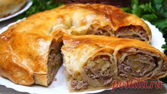 Быстрый Пирог «Пальчики оближешь» Сытный и невероятно вкусный!