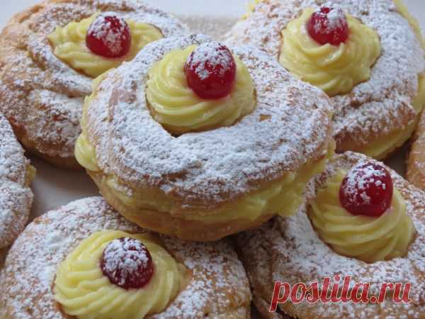 Меню недели - zeppole di San Giuseppe / зепполе ди Сан Джузеппе