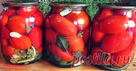 Сладкие помидоры на зиму самые вкусные и ароматные - appetitno.net Сладкие помидоры на зиму очень и очень мне нравятся, и пусть вас не пугает больше количетсво сахара (как может показаться на первый взгляд) в маринаде, помидоры получаются отменные. Я очень такие помидорки люблю, и закрываю каждый год. Надеюсь и вам понравится! Ингредиенты: На литровую банку: –Помидоры; –половина луковицы; –пару зубков чеснока; –зонтик укропа; –1 лавровый лист; –семена горчицы. Маринад на 1...