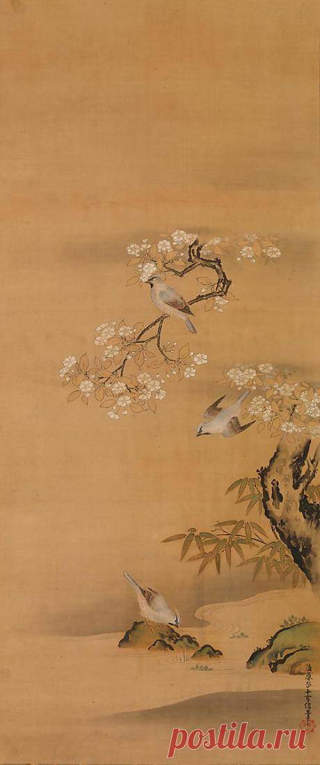 Птицы в традиционной японской живописи - Теория - Zen Designer