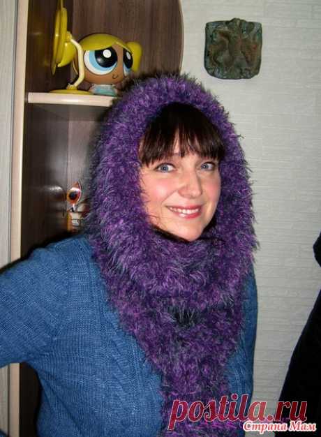 Шарф-капюшон - Вязание - Страна Мам