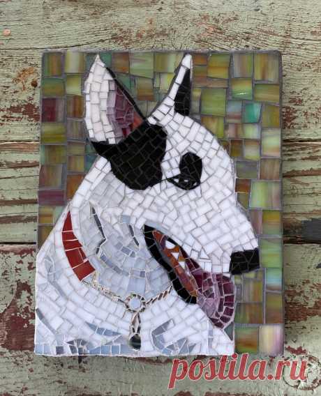 8x10 Mosaic Pet Portrait | Etsy